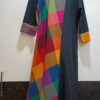 Black and Rainbow Pure Cotton Kurti
