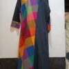 Black and Rainbow Pure Cotton Kurti