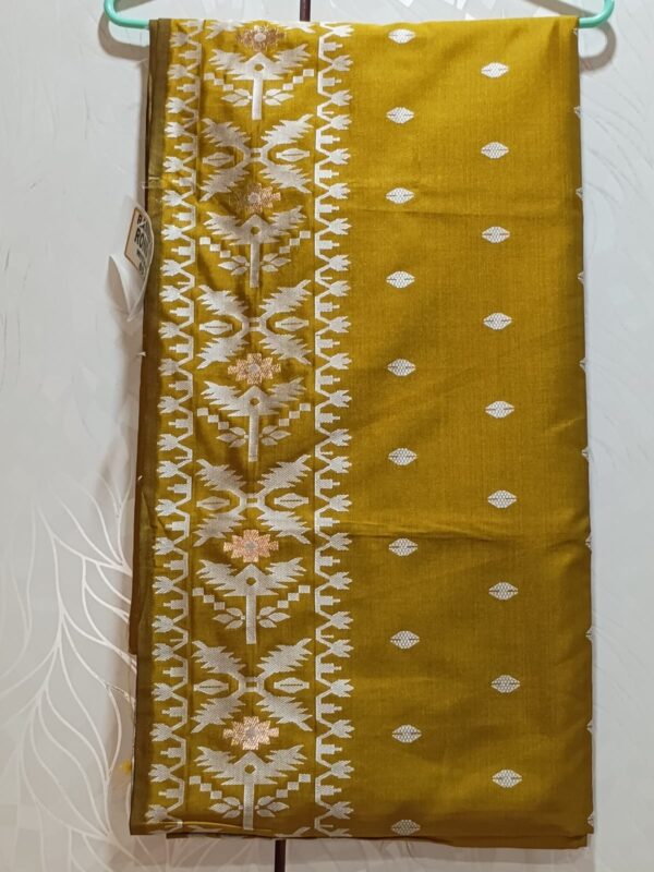 Premium Quality Jamdani Silk Saree