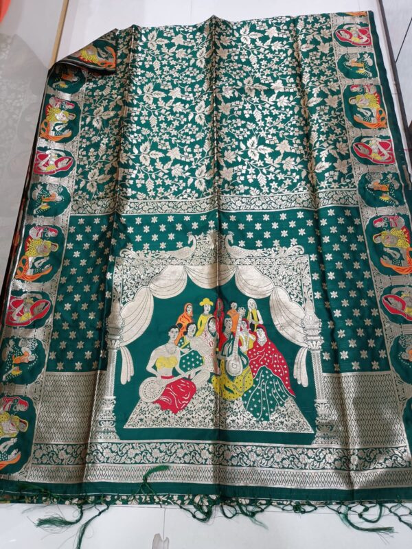 Paithani Silk Saree with Blouse Piece | Elegant Traditional Silk Saree for Women