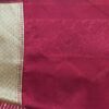 Needle Work Semi Silk With Pashmina Pallu